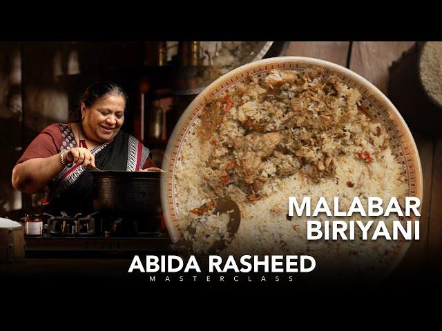 Abida Rasheed Malabar Chicken Biriyani Recipe | English Cooking Masterclass