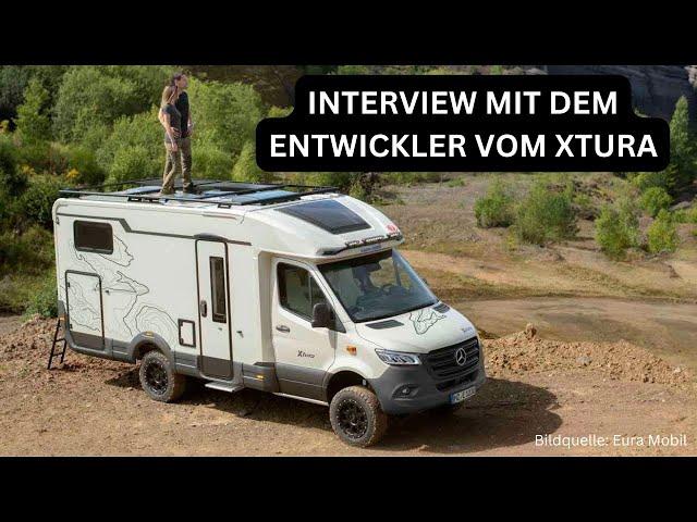 Interview mit Entwickler vom Eura Mobil XTURA I Caravan Salon 2024 I MoMa Campa