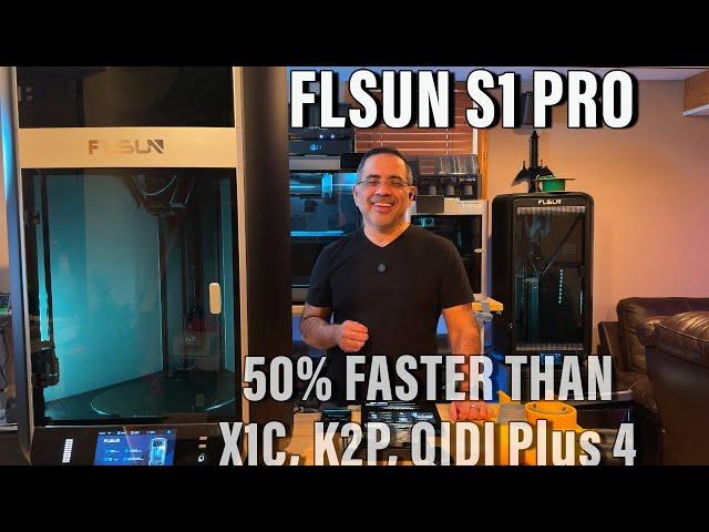 You Won't Believe the FLSUN S1 PRO 3D Printing Results! a First Look