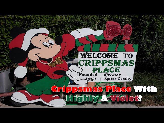 A Walk Through Crippsmas Place With Violet - A Fremont, California City Tradition Since 1967!