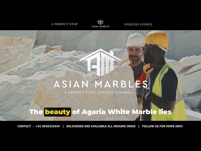 AGARIA WHITE MARBLE - Popular Indian Marble for Flooring and Interior Design