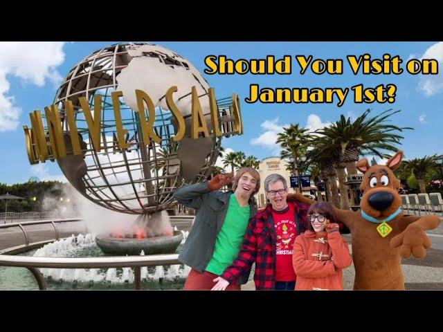 Should you Visit Universal Studios Hollywood on New Year’s Day?