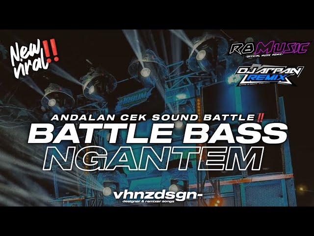 DJ BATTLE BASS NGANTEM‼️X RUTINITAS RADONG VIRAL 2024 || R8 MUSIC