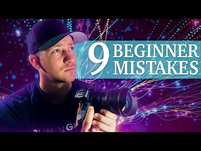 9 Beginner Photography Mistakes & BAD Habits