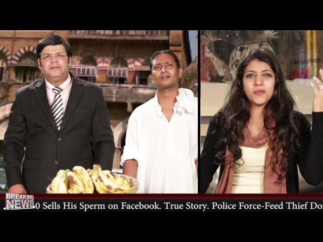 Arnab Oswami Irritated On Banana Seller | Suresh Menon As Arnab | Comedy One