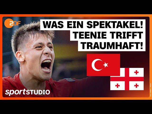 Türkei – Georgien Highlights | UEFA EURO 2024 | sportstudio