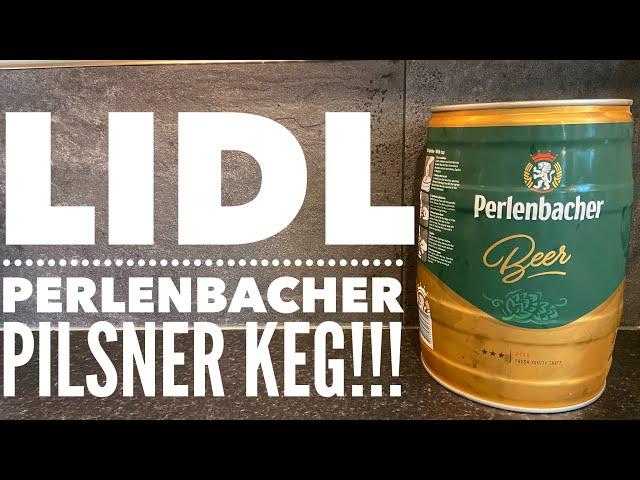 Lidl Perlenbacher Pilsner 5L Mini Keg Review