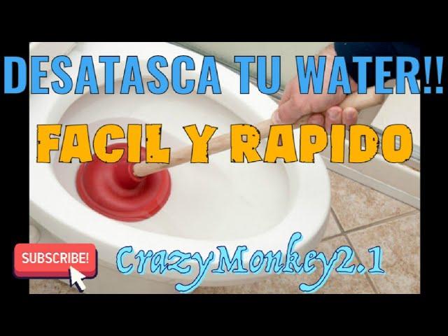 como DESATASCARwater con AMBIENTADOR atascado #CrazyMonkey2.1