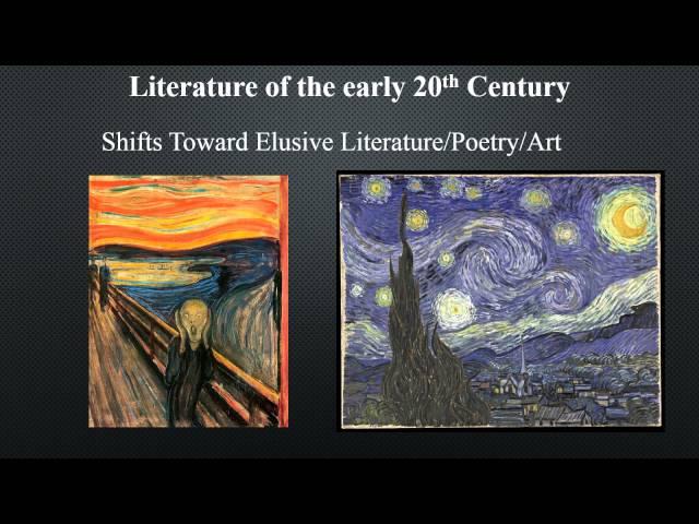 Trends and Influences on American Literature in the Early 20th Century