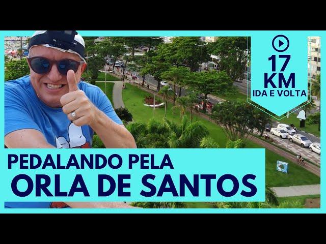 DE BIKE NO JARDIM DE SANTOS - O MAIOR DO MUNDO