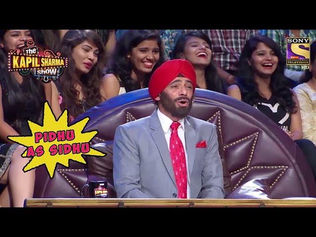 Sunil Grover aka Pidhu As Navjot Singh Sidhu - The Kapil Sharma Show