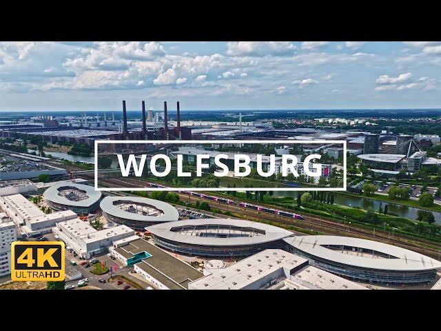 Wolfsburg , Germany  | 4K Drone Footage (With Subtitles)