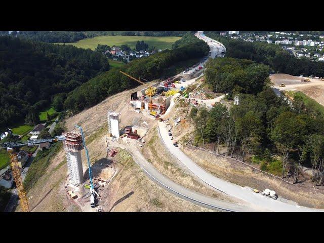 A45 Talbrücke Rahmede I Lüdenscheid I August 2024