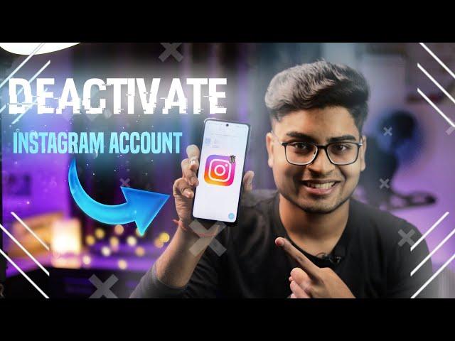 How To Deactivate Instagram Account Temporarily in Hindi