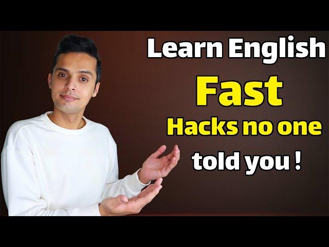 "STOP Wasting Time! Learn English 10X Faster with These Genius Hacks!"