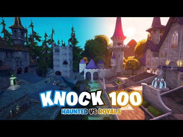 Knock 100 - Haunted VS Royals - Team Deathmatch | Fortnite