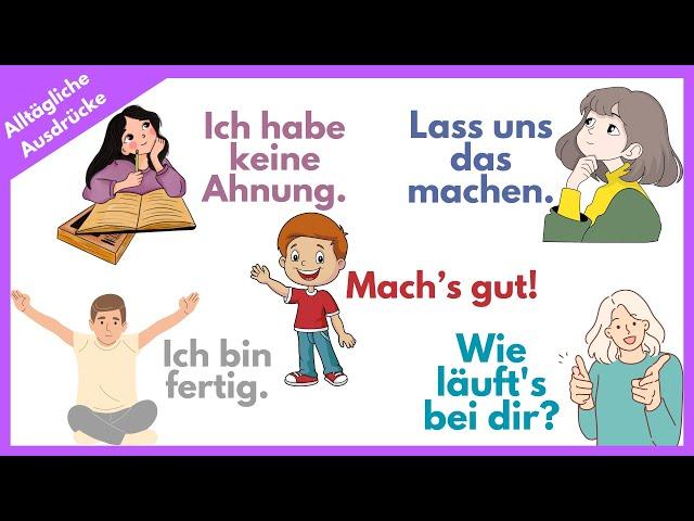 Alltägliche deutsche Redewendungen, die dich wie einen Muttersprachler klingen lassen