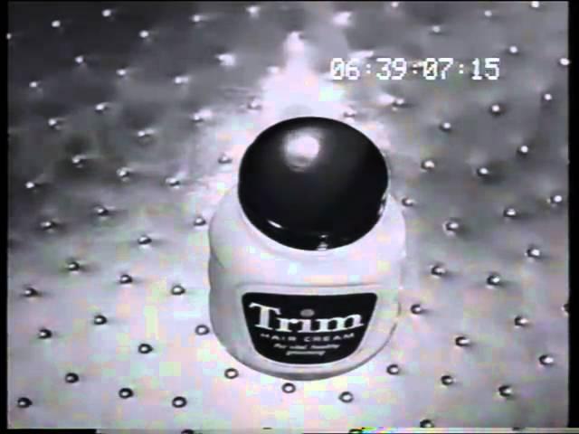 Trim hair creme 1962 TV commercial