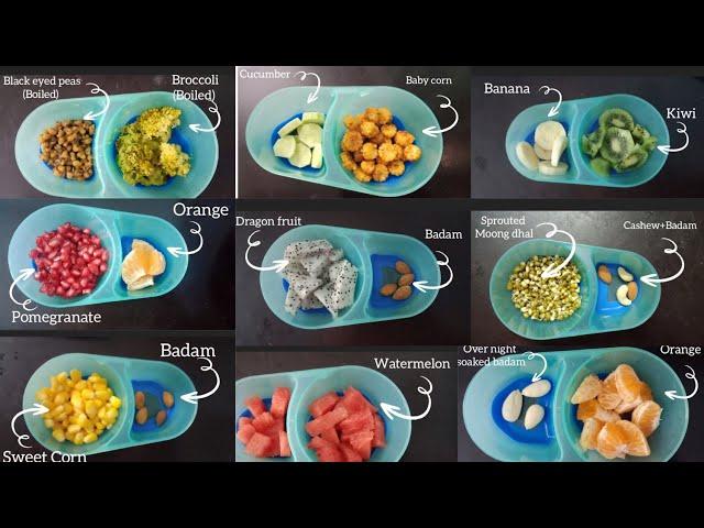 Play school & Kindergarten Snacks Box ideas 