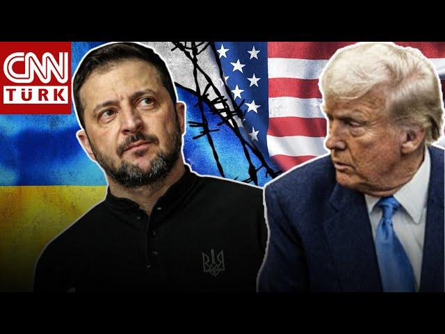 ABD-Ukrayna Karıştı! Trump, Zelenski'yi Affeder Mi? | CANLI HABER