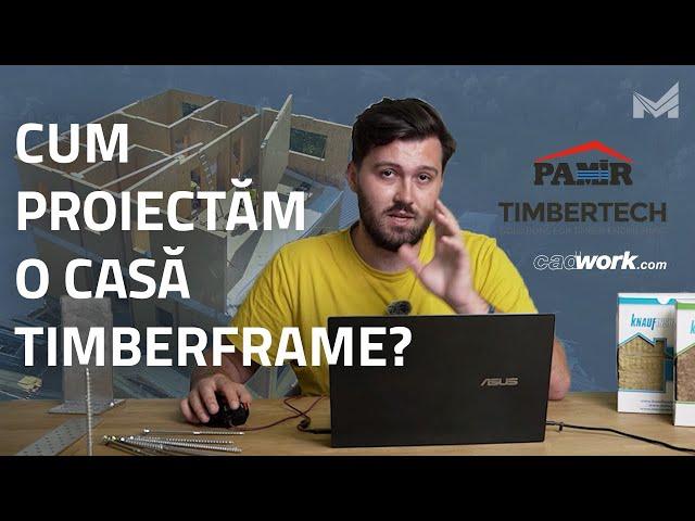 Cum proiectăm o casă TIMBERFRAME la standard nZEB? | Detalii constructive în cadwork