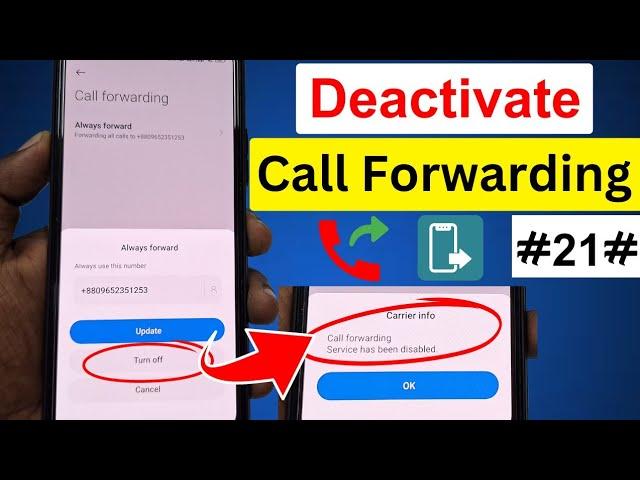 How to Deactivate Call Forwarding on Android 2024 | Call Forwarding Disable