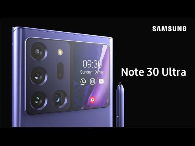 Samsung Galaxy Note 30 Ultra Trailer Concept Introduction | Galaxy Note 23 Ultra 2023