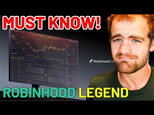 What You MUST Know About Robinhood Legend