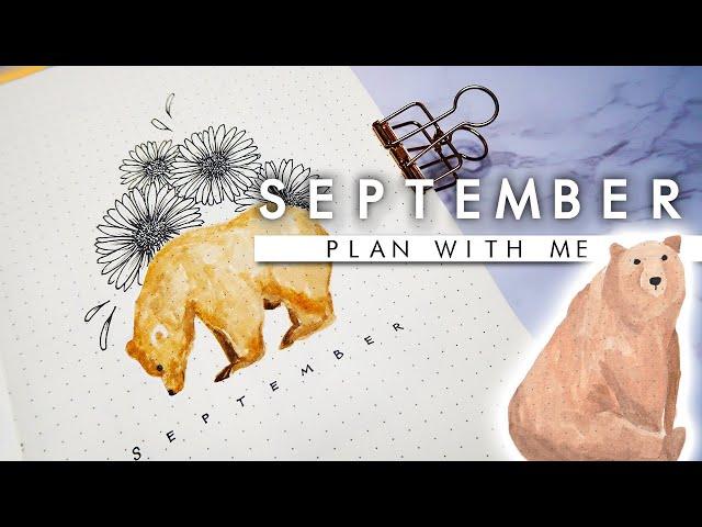 PLAN WITH ME | September 2019 Bullet Journal Setup