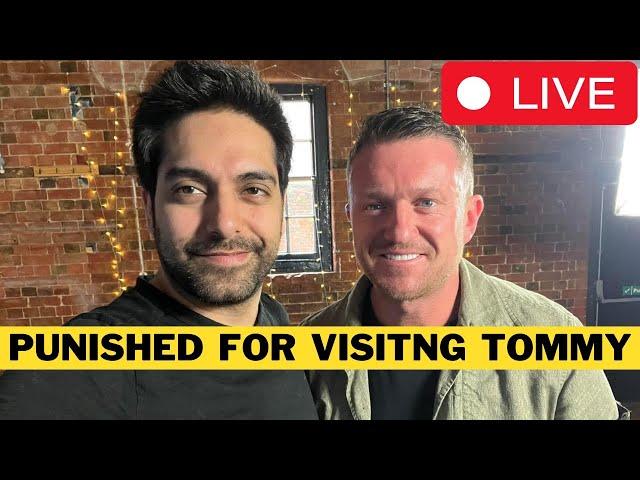  LIVE: ‘Gagging Order’ On Tousi TV For Visiting Tommy Robinson In Prison