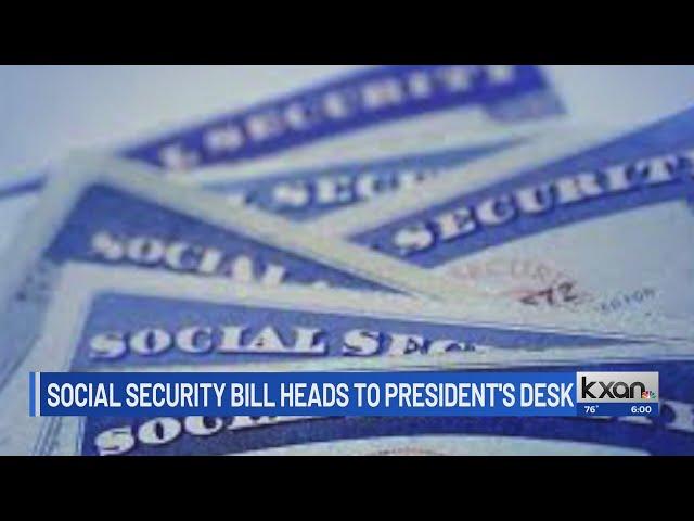 US Congress passes law to boost Social Security benefits for public servants | KXAN News at 6 p.m.