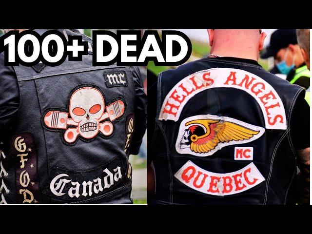 The FIRST BIKER WAR | Hells Angels VS Outlaws