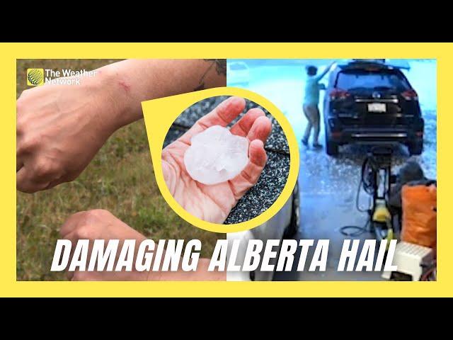 Homeowner Injured In Calgary's Destructive Hailstorm