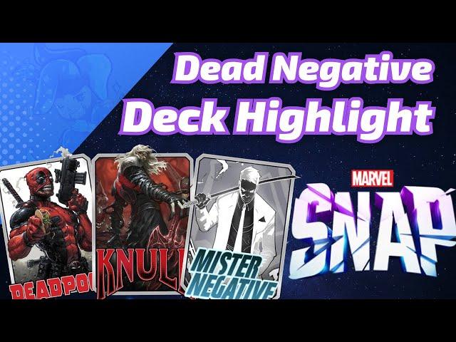 Deadpool Mister Negative is a SLICK MASHUP | Marvel SNAP Deck Highlight