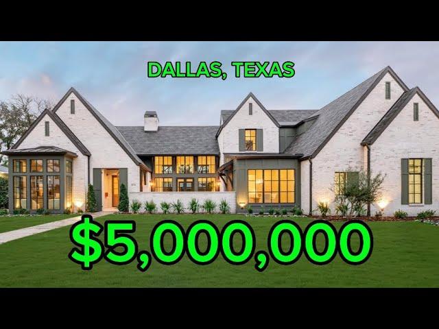 STUNNING LUXURY CUSTOM HOME TOUR IN DALLAS, TEXAS!!