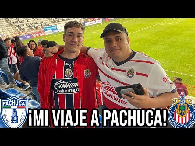 Así Fue Mi Viaje al PACHUCA vs CHIVAS 0-2 *VISITÉ con la MUFA el HOTEL de los JUGADORES* VLOG