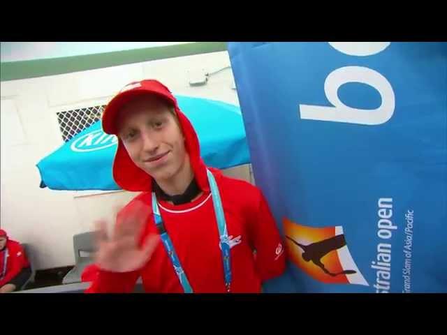 A day in the life of a Woolworths Ballkid - Australian Open 2015