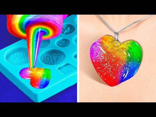 COOL DIY JEWELRY IDEAS || Handmade Jewelry And Accessories Hacks by 123 Go Like!