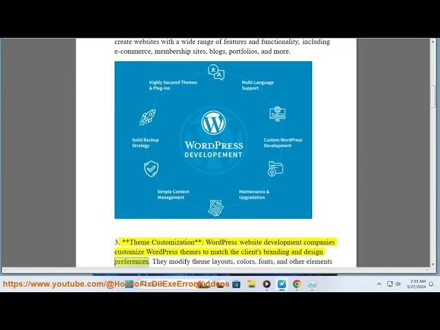 Wordpress website development company 101: Wordpress web development company?