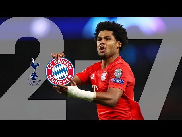 Highlights - Serge Gnabry cooking 4 times: All FC Bayern Goals of the epic 7-2 vs. Tottenham Hotspur