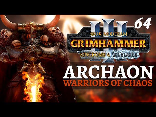 FINALE Pt 1: KHORNE | SFO Immortal Empires - Total War: Warhammer 3 - Warriors of Chaos - Archaon 64