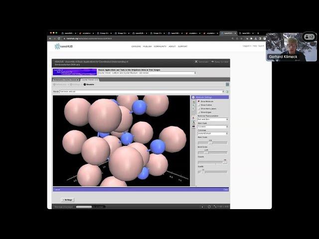 ABACUS Tool Suite Overview and Crystal Structures (Fall 2023)