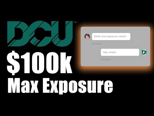 $100,000 In Credit With DCU? | Digital Credit Union Max Exposure & Fresh Data