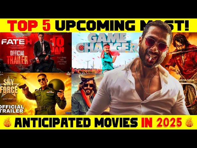 Top 5 Most Anticipated Movies in 2025 | New Upcoming Movies | TRP Entertainments