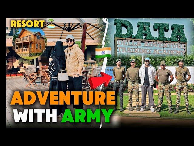 JUNGLE Mein Resort | Adventure with Army | Data Resort By Della Adventure | Yazdan New Vlog