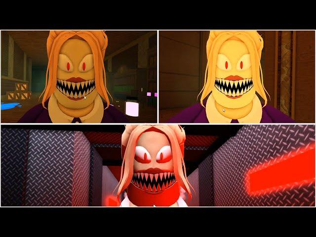 Escape Miss Marie's Library! SCARY OBBY All JUMPSCARES