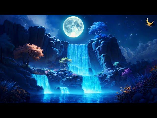 Quiet Night - Deep Sleep Music with Black Screen - Fall Asleep with Ambient Music 01