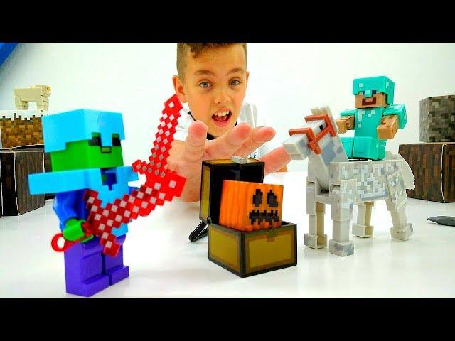 Секреты игры Майнкрафт - Ловушки для мобов Minecraft !