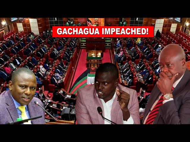 LIVE: Fireworks as DP Gachagua appears in Parliament to defend himself from impeachment!