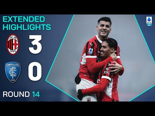 MILAN-EMPOLI 3-0 | EXTENDED HIGHLIGHTS | SERIE A 2024/25